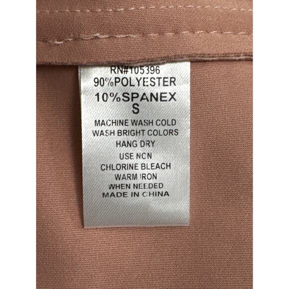 NWT Black Label by C'est Toi Faux Suede Moto Jacket Blush Pink Size S - Picture 6 of 11